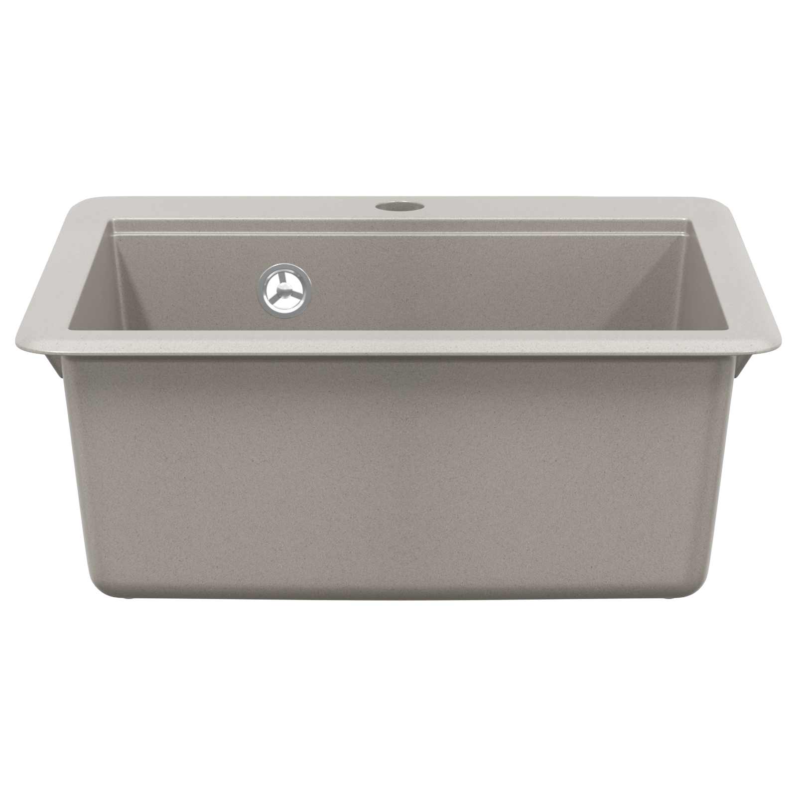 Vidaxl wasbak grijs 470 x 440 mm graniet