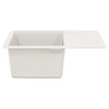 Vidaxl wasbak wit 560 x 460 mm 80% kwarts en 20% hars