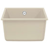 Vidaxl wasbak beige 370 x 460 mm 80% kwarts en 20% hars