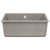 Vidaxl wasbak grijs 530 x 460 mm 80% kwarts en 20% hars