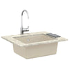 Vidaxl wasbak beige 530 x 460 mm 80% kwarts en 20% hars