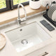 Vidaxl wasbak 80% kwarts en 20% hars 530 x 460 mm wit