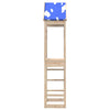 Vidaxl speeltoren bruin 52,5 x 85 x 265 cm massief grenenhout