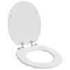 Vidaxl zachte sluit toiletbril wit 44 x 38 cm mdf-plaat
