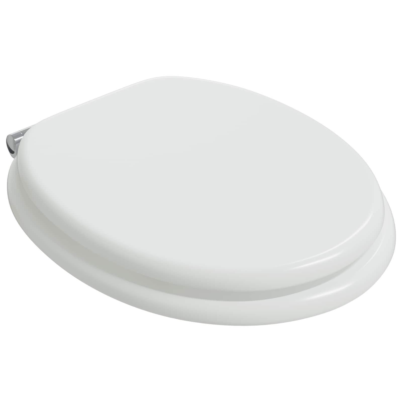 Vidaxl zachte sluit toiletbril wit 44 x 38 cm mdf-plaat