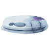 Vidaxl zachte sluit toiletbril grijs 44 x 38 cm mdf-plaat