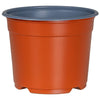 Vidaxl bloempot 200 pcs terracotta ø 15 x 12.5 cm kunststof