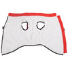 Vidaxl hondenjas met harnas rood 5xl fleece en polyester
