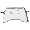 Vidaxl hondenjas met harnas legergroen 5xl fleece en polyester