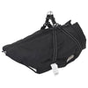 Vidaxl hondenjas met harnas zwart 5xl fleece en polyester
