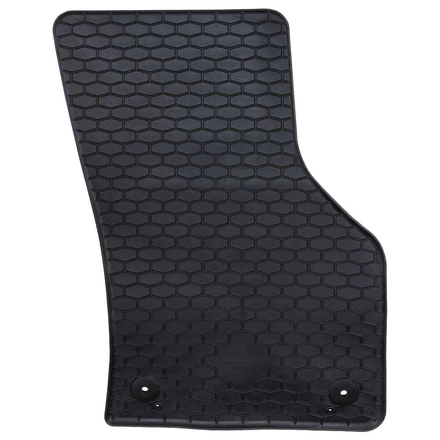 Vidaxl autobodemmat 4 pcs zwart geschikt voor audi a3 2012-2020 rubber
