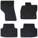 Vidaxl autobodemmat 4 pcs zwart zit leon tpe