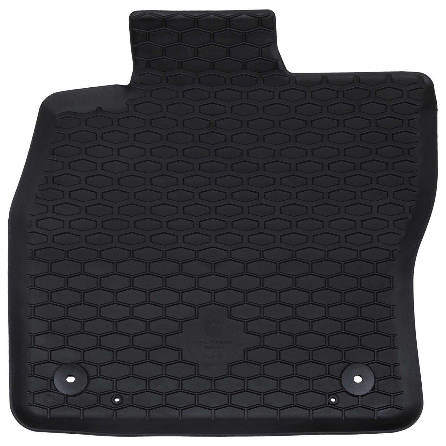 Vidaxl autobodemmat 4 pcs zwart zit leon tpe