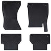 Vidaxl autobodemmat 4 pcs zwart geschikt voor audi a4 b9 , a5 b9 tpe