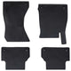 Vidaxl autobodemmat 4 pcs zwart geschikt voor audi a4 b9 , a5 b9 tpe