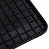 Vidaxl autobodemmat zwart rubber