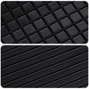 Vidaxl autobodemmat zwart rubber