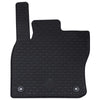 Vidaxl autobodemmat 4 pcs zwart tpe