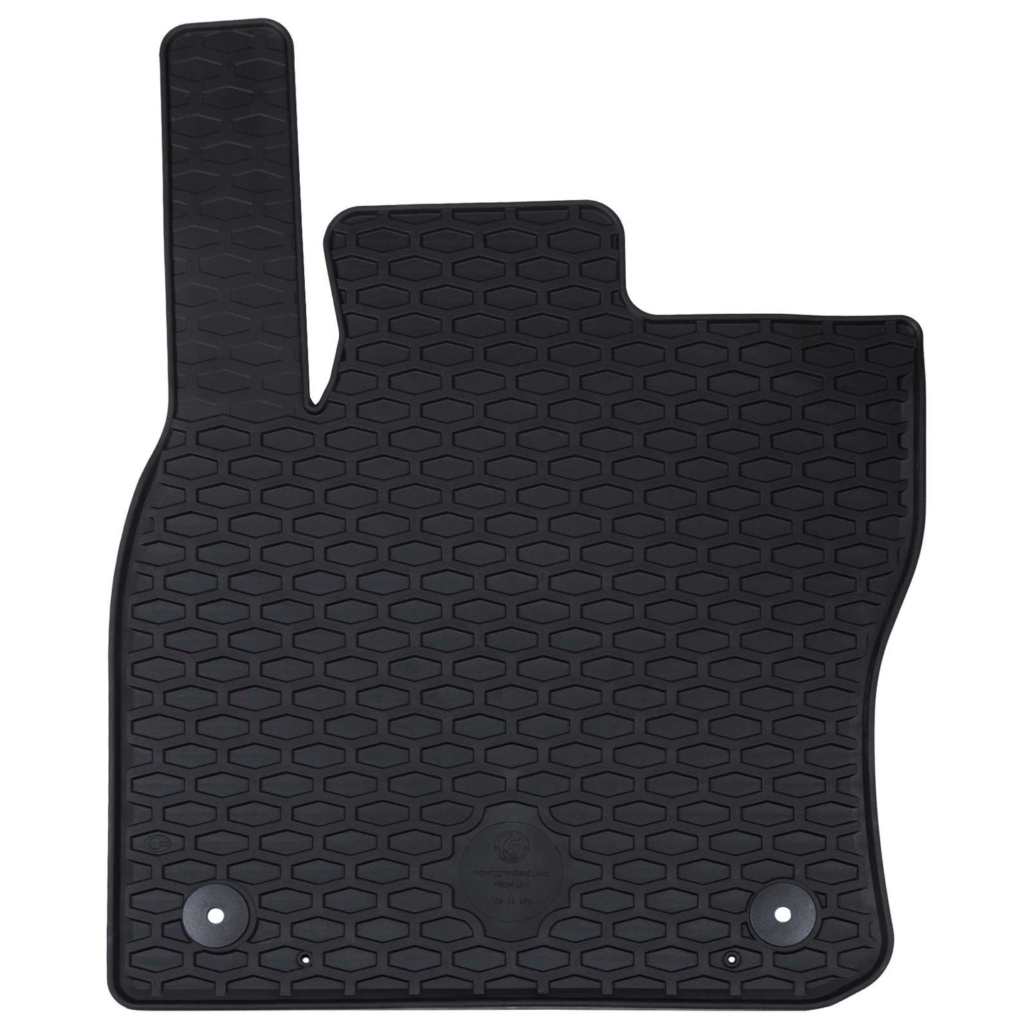 Vidaxl autobodemmat 4 pcs zwart tpe