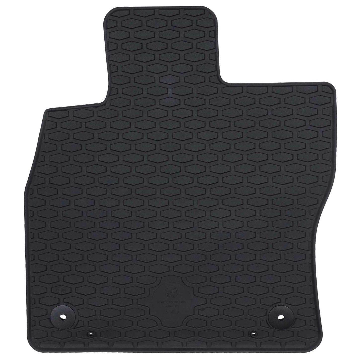 Vidaxl autobodemmat 4 pcs zwart škoda superb iii iv rubber