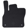Vidaxl autobodemmat 4 pcs zwart geschikt voor audi q3 rubber