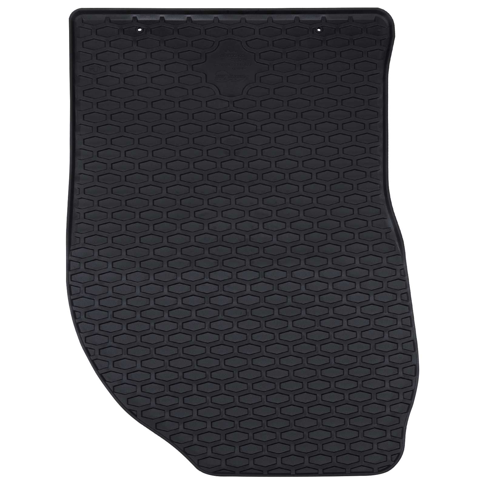 Vidaxl autobodemmat 4 pcs zwart rubber