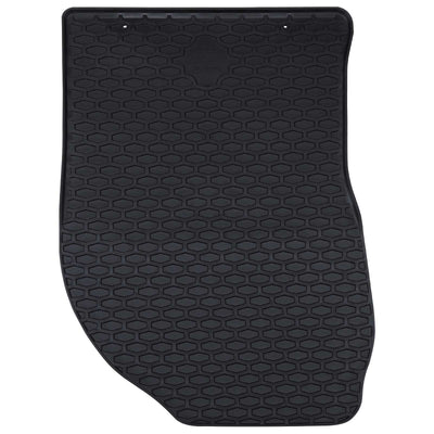 Vidaxl autobodemmat 4 pcs zwart rubber