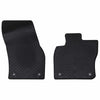 Vidaxl autobodemmat 2 pcs zwart rubber