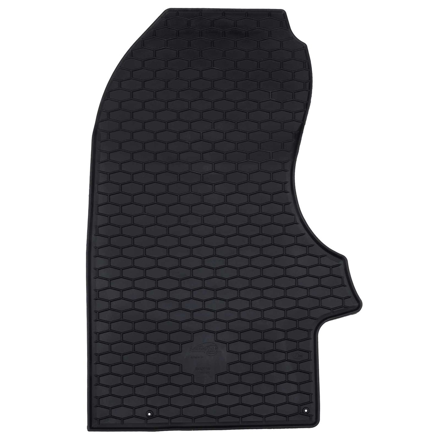 Vidaxl autobodemmat 3 pcs zwart iveco daily rubber