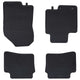 Vidaxl autobodemmat 4 pcs zwart geschikt voor hyundai i20 , bayon