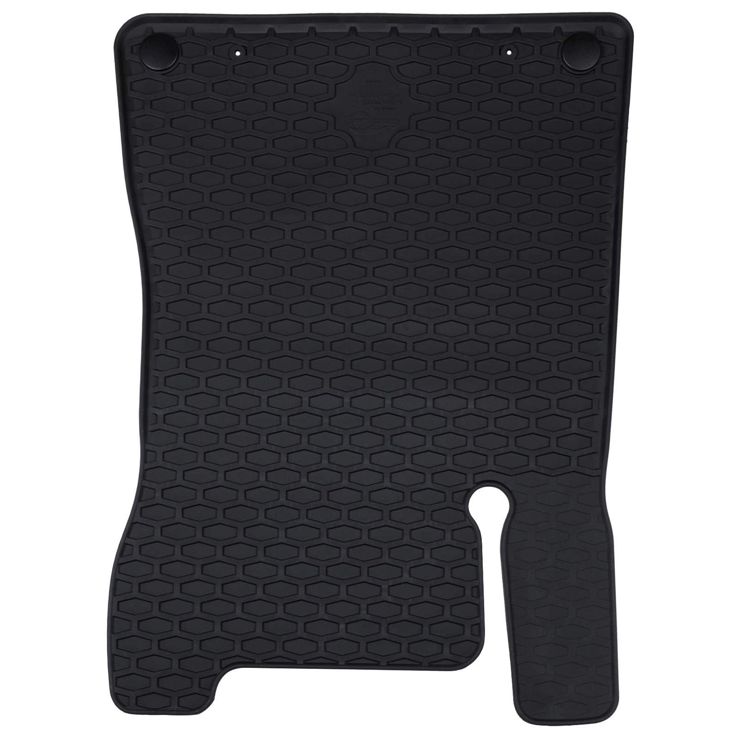 Vidaxl autobodemmat 4 pcs zwart rubber