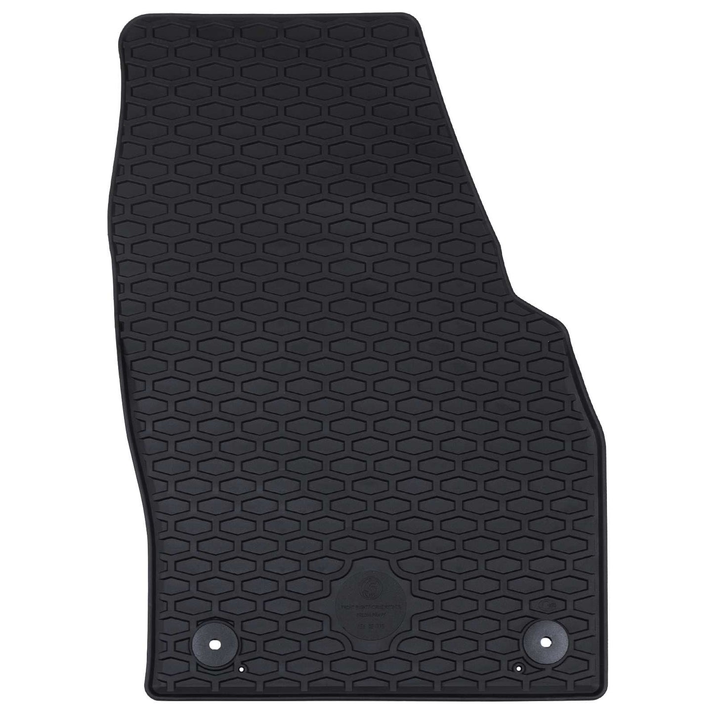 Vidaxl autobodemmat 4 pcs zwart kamiq , scala rubber