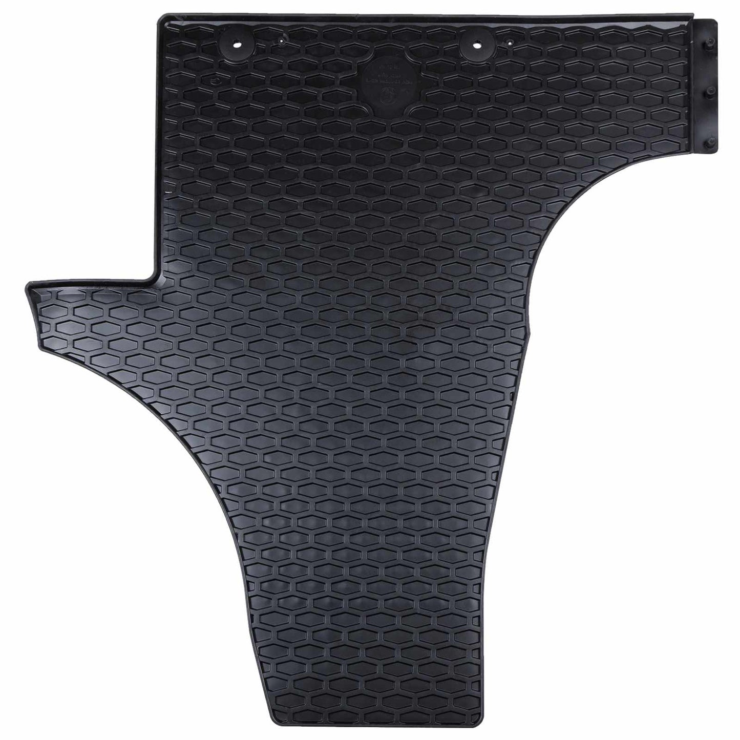 Vidaxl autobodemmat 3 pcs zwart vw t5 , t6 , voor multivan rubber