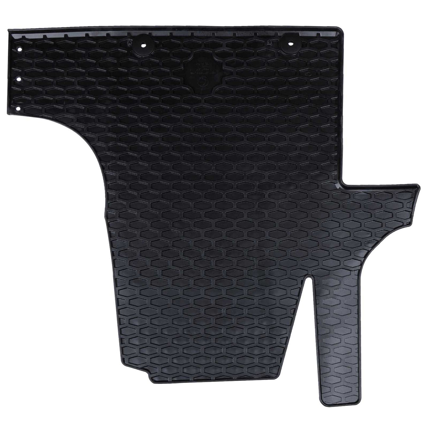 Vidaxl autobodemmat 3 pcs zwart vw t5 , t6 , voor multivan rubber
