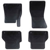 Vidaxl autobodemmat 4 pcs zwart geschikt voor audi a6 a7 4d achter