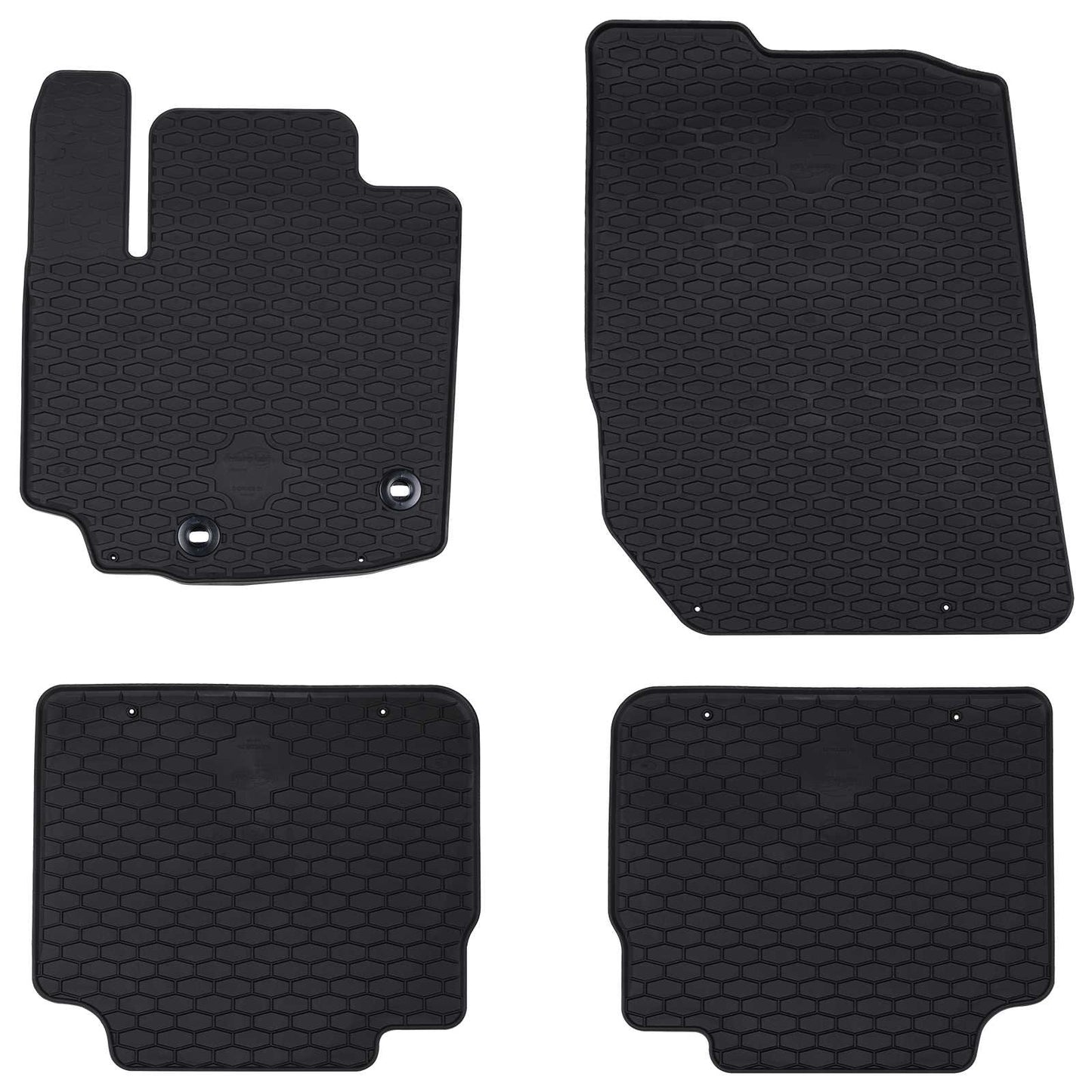 Vidaxl autobodemmat 4 pcs zwart geschikt voor suzuki s-cross tpe