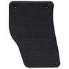 Vidaxl autobodemmat 4 pcs zwart geschikt voor audi q2 rubber
