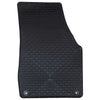 Vidaxl autobodemmat 4 pcs zwart geschikt voor vw id.7 tpe