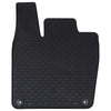 Vidaxl autobodemmat 4 pcs zwart geschikt voor vw id.7 tpe