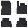 Vidaxl autobodemmat 4 pcs zwart geschikt voor nissan qashqai tpe