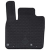 Vidaxl autobodemmat 4 pcs zwart geschikt voor nissan qashqai tpe