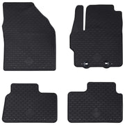 Vidaxl autobodemmat 4 st geschikt voor toyota aygo x 2022- rubber - afbeelding 1