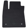 Vidaxl autobodemmat 4 pcs zwart geschikt voor renault megane iv tpe