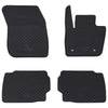 Vidaxl autobodemmat 4 pcs zwart geschikt voor ford mondeo tpe