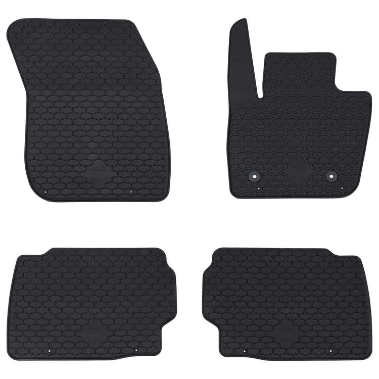 Vidaxl autobodemmat 4 st geschikt voor ford mondeo 2014- rubber