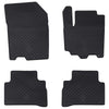 Vidaxl autobodemmat 4 pcs zwart geschikt voor suzuki vitara tpe