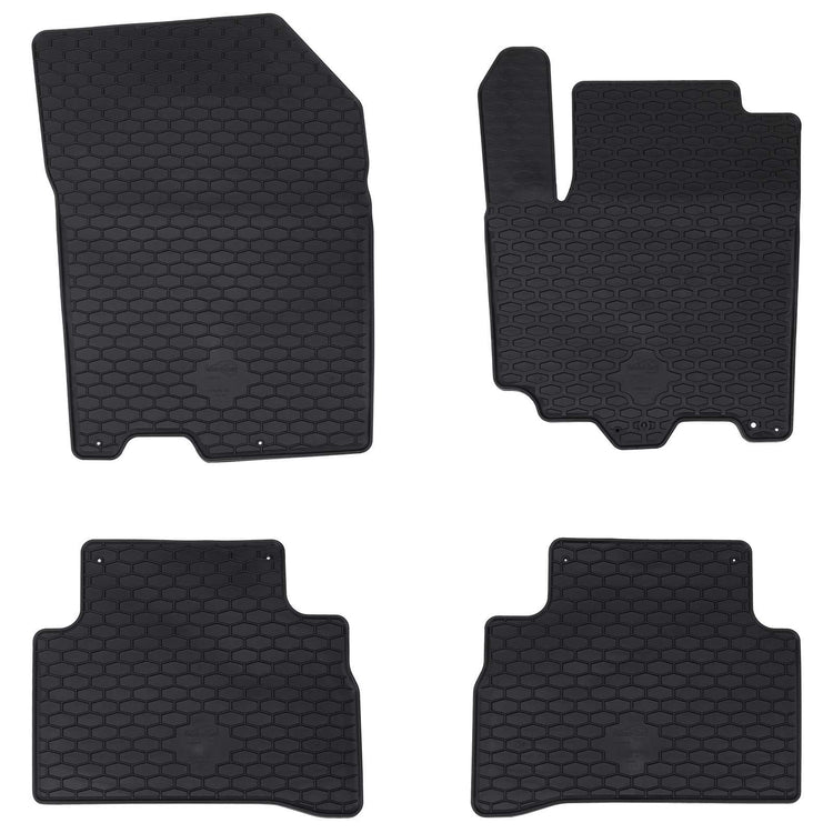 Vidaxl autobodemmat 4 st geschikt voor suzuki vitara 2015- rubber