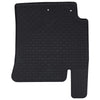 Vidaxl autobodemmat 4 pcs zwart geschikt voor kia rio, stonic tpe
