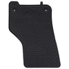 Vidaxl autobodemmat 4 pcs zwart geschikt voor vw golf viii variant tpe