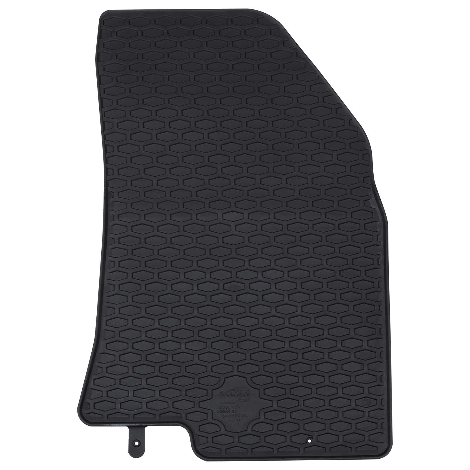 Vidaxl autobodemmat 4 pcs zwart geschikt voor sandero tpe